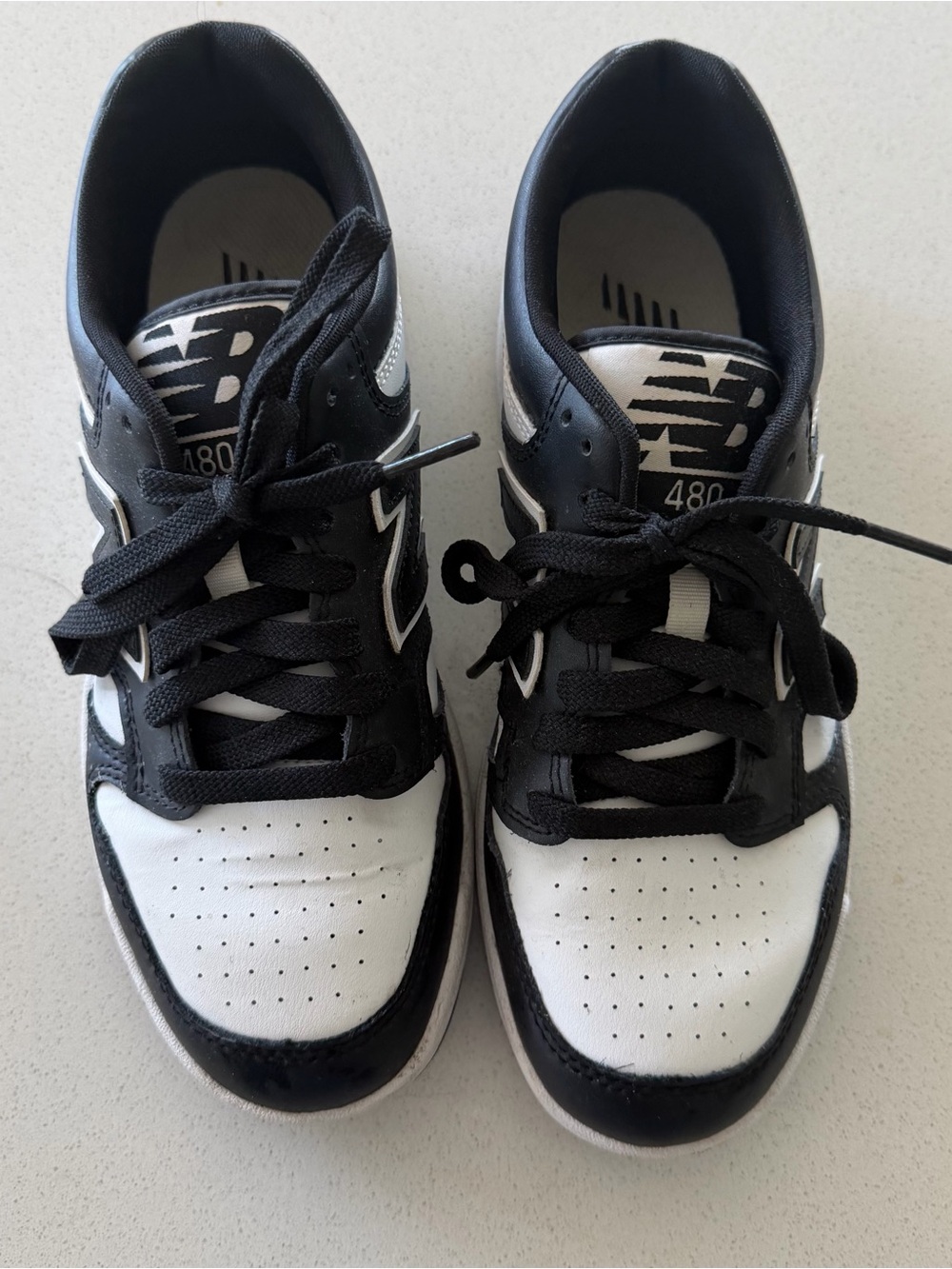 New Balance Unisex 480 “Panda” Sneakers